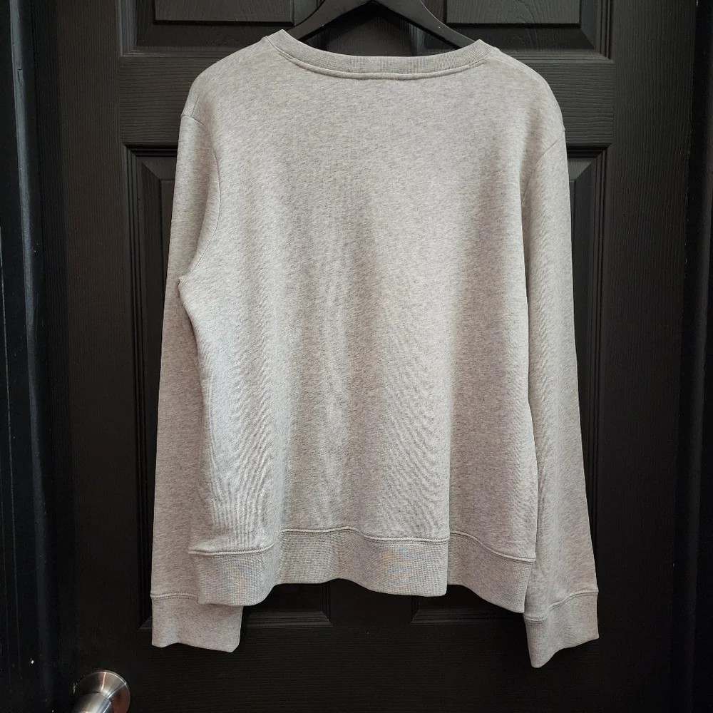 kate spade new york Sz. L Grey Wink Wink Crewneck Sweatshirt